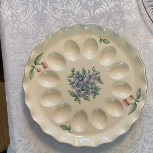 Pfaltzgraff egg plate